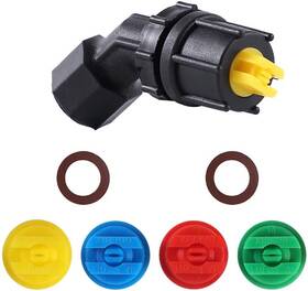 -1 445047097003 110 Fan Shaped Nozzle Degree Fan-shaped Flat Bottom 0.15-0.4mm Aperture