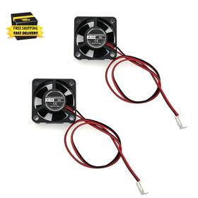 3010 -78985 2pcs 30x30x10mm 24v Mini Silent Cooling Fan Dc Brushless 3.45 Cfm 31