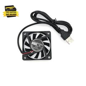 6010-5 -78989 60x60x10 Mm Dc 5v Usb Mini Cooling Fan With Wires 6010 Small Silent