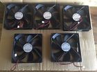 1225l12s-nd3 0.14a Unbranded Generic Lot Of 5 New 2-pin 12vdc 120mm Power Supply Replacement Cooling Fan 12025