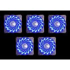0689177704883 Ultra Fan Pack Silent Blue Led Case Black Frame Improve