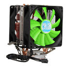 Lga775-1150-1155 1075682 Pin Dual Fan Cpu Cooler Heat Sink For Intel Amd