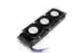 126lf-2182-000 126lf218200 126lf2182000 Etri Cooling Fan Rack Set Of 3 126lf 115v Ac W Mount And Screens
