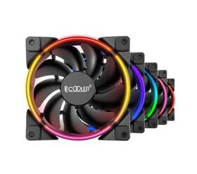 19power 940526103974 Pccooler Corona 5-in-1 Fgrb Kit 120mm 4pin Pwm Fan-addressable Rgb