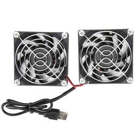 214 711181822328 Router Fan Cooler 5v Quiet Usb Heat Dissipation Dual Cooling For Asus