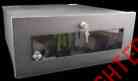 Lb1000 21x19x8 Box Enclosure 25w Cooling Lock Pelco Vcr Single Dvd Horizontal