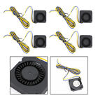 Cr10 4pc 3d Printer Extruder Cooling Radial Turbo Blower Fan 12v 4010mm 40mm For