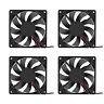 8015 4pcs Dc 24v Fan 3d Printer 80x80x15 Brushless Cooling 80mm