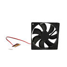 4pins Unbranded Generic Lot 10 X 120mm Case Fan 12v 40cfm Pc Cpu Computer Cooling Black New Us