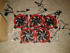 512l-crd Apevia Red Led Case Fan Rubber Pads