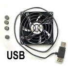 58118 Single Usb Fans For Playstation Xbox Receivers Roku 840556093077