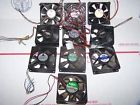 8 80 3 1 25 Mm Tested Muffin Used 10 12v Lot Fans