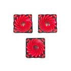 Af312l-srd 837344003851 Apevia Red Led Case Fan Rubber Pads