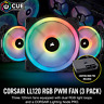 84359132438 Ll Series Rgb Dual Light Loop Led Pwm Fan Pack
