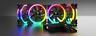 M2-1204r 848475004600 Gamdias Aeolus Rgb Case Fan Trio Rings Motherboard
