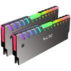 86025593 Ltc Memory Ram Cooler Heat Sink Rainbow Lighting 4897093820556
