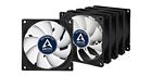 872767007772 Arctic Pwm Pst Mm Case Fan Five Pack
