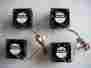 9gv0612p1m091 Sanyo Denki Lot Of 4 San Ace 60 Cooling With Fan Guard 4-pins Dc12v 1.5a
