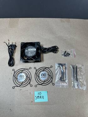 100-125v Ac Infinity 100125v Axial Fan Series - 8038 High Speed
