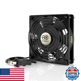 Ac Infinity B009owvuj0 Axial 1225 Quiet Muffin Fan 120v 120mm X 25mm Speed Ul-certified