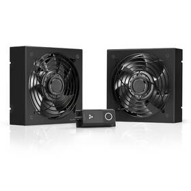 Ac Infinity B07fqlhcxl Rack Roof Fan Kit Quiet Dual-fans Speed Controller For Cooling Av