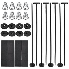 Accencyc 774034560884 2 Pack Electric Radiator Fan Mounting Kit - Compatible For Transmission Cooler