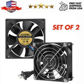 Aceirmc 687117730527 2pcs Ec Axial Fan Ac 110v 115v 120v 220v 240v Brushless Cooling