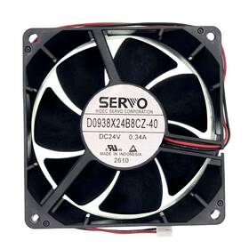 D0938x24b8cz-40 Acrotor 732322925760 Cooling Fan 92x92x38mm 2-wire Dc 24v 0.34a High Airflow