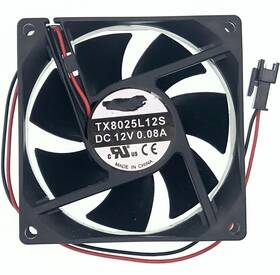 Tx8025l12s Acrotor 735280374083 Ultra-quiet Cooling Fan For Tianxuan Refrigerator Power Dc 12v