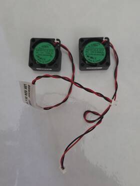 Adda Ad2012lxg70 Lot Of 2 Ad2012lx-g70 Micro Dc Brushless Fans 12v 0.06a 20mmx20mmx10mm Lf
