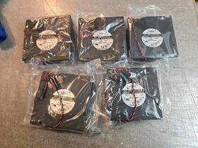 Ad2524mb Adda Computer Blower Fan 24vdc. New. Lot Of 5 . Free Shipping