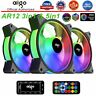 Aigo Aura Sync Argb Led Pc Computer Case Fan With