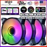Aigo Pro Fans Aura Sync Argb Pwm Adjust Speed Pc