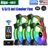 Aigo Sync Aura Gaming Pc Case Cooler Argb Mute Cooling