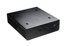 A-nuc03-m1b Akasa Newton H Black Computer Case Box Of Pc Aluminium Ucff