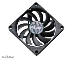 Ak-fn076 Akasa Slimfan 80mm X 10mm Pwm Fan Black 4710614534568