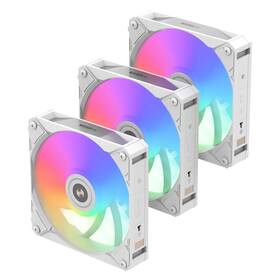 Alseye 761312515797 I12 Pc Case Fan Kit Three Argb And Pwm Fans With Snap-in Conne