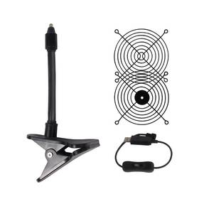 Qtjz-12b Amchixin 115mm Grill Guard Kits Includes Usb 3pin 4pin Fan Cable Adjustable 115
