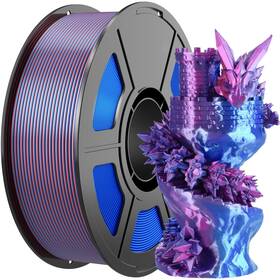 Am-012001a-10-01-us Amoybaby Blue Rose Red Dual-color Silk Pla Filament 1.75mm Dimensional Accuracy 0