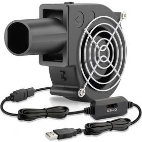 9733s-usb Amrunje 3 In Usb Blower Fan 97mm Speed Dc Brushless Cooling For Electronics And
