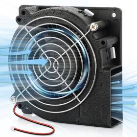 S12032-dc Amrunje 12v Dc Blower Fan 120mm X 32mm 5inch 2pin Ip55