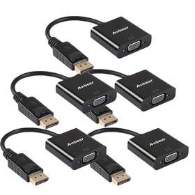 D48pd Anbear Displayport To Vga Adapter Display Port Converter Gold Plated Male T