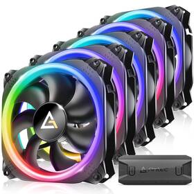 Antec 711181688863 120mm Case Fan Rgb Fans 5 Packs Pc 4-pin F12 Se