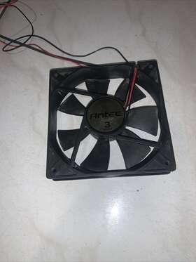 At-12 Antec 761345751254 Tricool 120mm Computer Pc Case Fan - At-12/sc 4-pin 3-speed Switch Dc7
