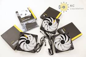 Fb23ea1425mab Antec Tranquil 14025 3-pack 140mm Black/white Case Fans With Fan Controller