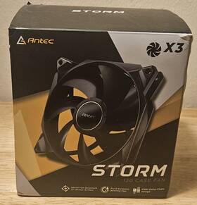 Jup196087 Antec 120mm Pwm Case Fan High Performance 4-pin Connector Pc Cooling