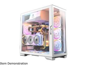 P120 Antec Performance Series Crystal White Aluminum Vga Holder Included