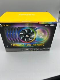 Antec Prizm 120 Argb 5 C 120mm Case Fan With Controller In 1 Pack