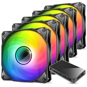 Antec Rgb Fans 120mm Fan Case Pc 3-pin 5v Addressable