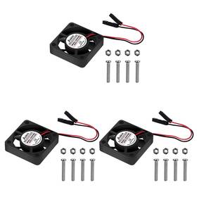 Aokin 701715551121 Brushless Cpu Cooling Fan - Dc 5v/3.3v 3 Pack For Raspberry Pi 4 B 2 1